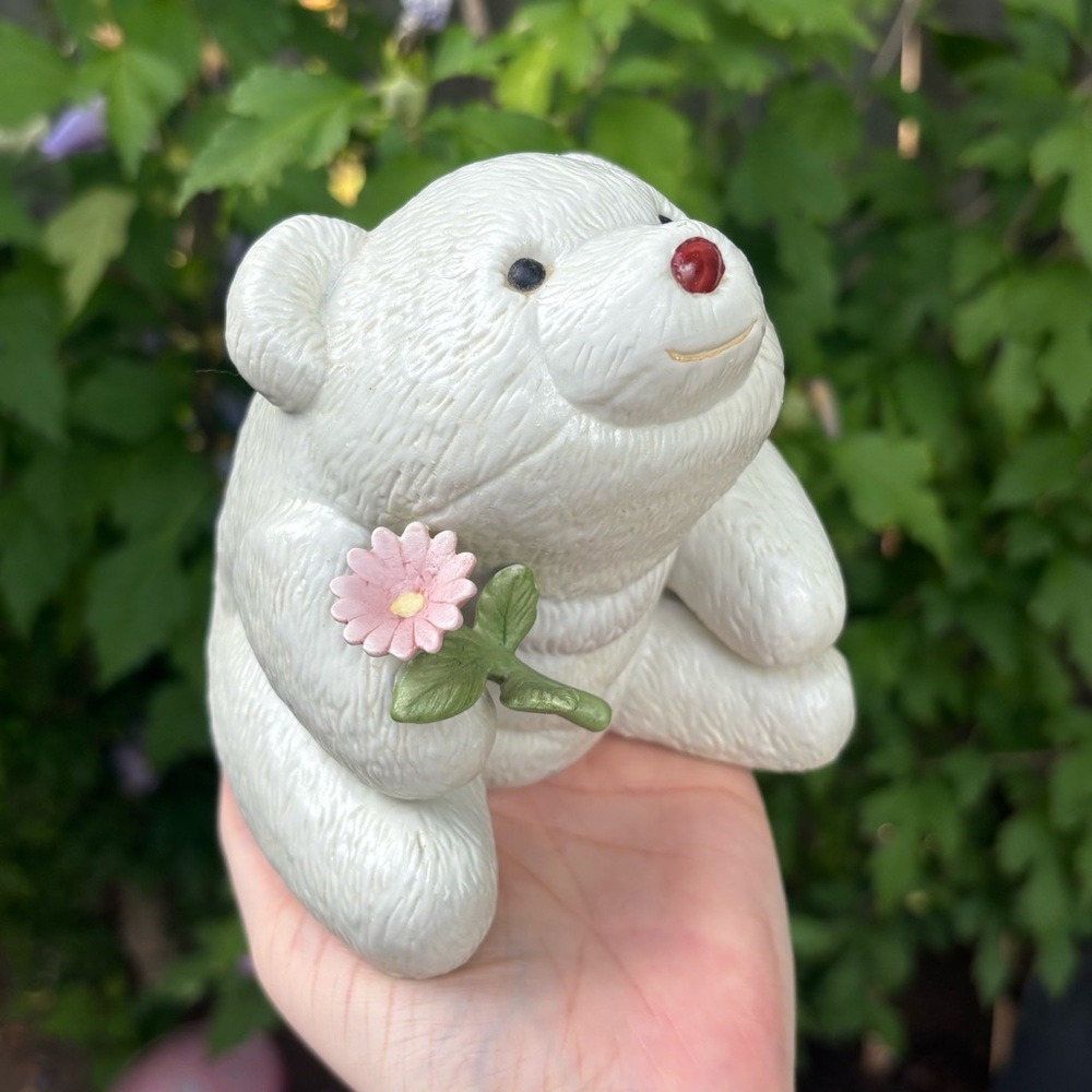 Rare HTF Vintage Snuffles By GUND Ceramic Bear